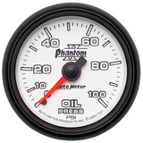 GAUGE, OIL PRESSURE, 2 1/16