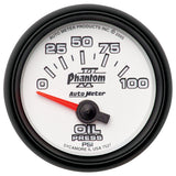 GAUGE, OIL PRESSURE, 2 1/16