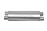 SFT Superflow Dual/Dual Round Muffler; Stainless