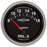 GAUGE, VOLTMETER, 2 5/8