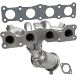 Catalytic Converter with Integrated Exhaust Manifold