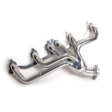 1991-1999 JEEP 4.0L 1-1/2 SHORTY EXHAUST HEADER (POLISHED SILVER CERAMIC).