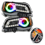 SMD Pre-Assembled Headlights, Non-HID, Black Bezel, ColorSHIFT