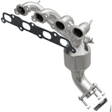 Catalytic Converter with Integrated Exhaust Manifold