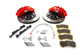 BRAKE KIT NISSAN R35 GTR FRONT, 6 PISTON RED CALIPERS, 412X36MM ROTORS