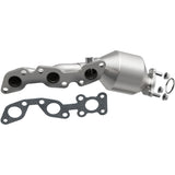 Catalytic Converter with Integrated Exhaust Manifold