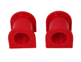 Sway Bar Bushing Set; Red; Bar Dia. 30mm; Performance Polyurethane;