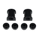 Sway Bar Bushing Set; Black; Rear; Bar Dia. 19mm; Performance Polyurethane;