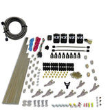 STD NOZZLE SYSTEM (200-500HP) GAS W/ DIST. BLOCK & 4 SOLENOIDS LESS Bottle.