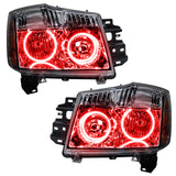 SMD Pre-Assembled Headlights, Red