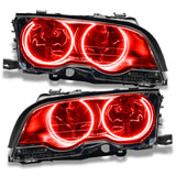 SMD Pre-Assembled Headlights, Halogen, Red