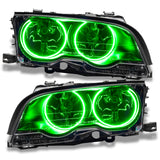 SMD Pre-Assembled Headlights, Halogen, Green