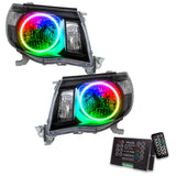 SMD Pre-Assembled Headlights, Black Bezel, ColorSHIFT(tm) 2.0