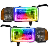 SMD Pre-Assembled Headlights, ColorSHIFT(tm) - No Controller