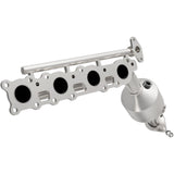 Catalytic Converter with Integrated Exhaust Manifold