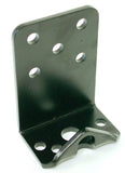 Bolt-On under frame air spring bracket, powder coated black.