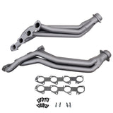 2006-24 Dodge 6.1L 6.2L 6.4L HEMI CHALL CHAR 1-7/8 LONG TUBES (TITANIUM CERAMIC)