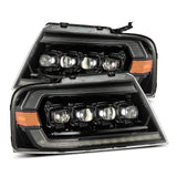 LED Projector Headlights in Alpha-Black