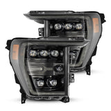 LED Projector Headlights in Alpha-Black