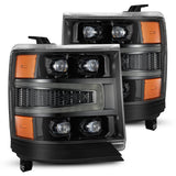 LED Projector Headlights in Alpha-Black