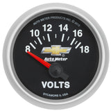 GAUGE, VOLTMETER, 2 1/16