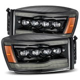 LED Projector Headlights in Alpha-Black