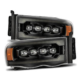 LED Projector Headlights in Alpha-Black