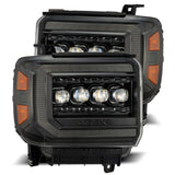 LED Projector Headlights in Alpha-Black