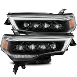 LED Projector Headlights Plank Style Design Midnight Black