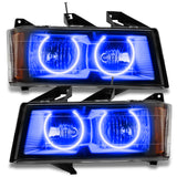 SMD Pre-Assembled Headlights, Blue