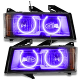 SMD Pre-Assembled Headlights, UV/Purple