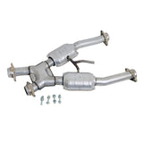 1994-1995 MUSTANG GT 2.5 SHORT MID X PIPE W/CATALYTIC CONVERTERS