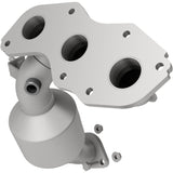 Catalytic Converter with Integrated Exhaust Manifold