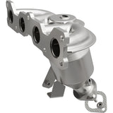 Catalytic Converter with Integrated Exhaust Manifold