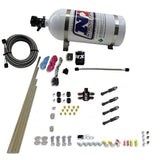 DRY DIRECT PORT NITROUS SYSTEM. 4 CYLINDER W/ 10LB Bottle.