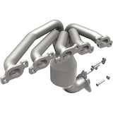 Catalytic Converter with Integrated Exhaust Manifold