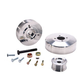 1997-2004 FORD 4.6L/5.4L F-SERIES/EXPED 3 PC UNDER DRIVE PULLEY KIT (ALUMINUM)