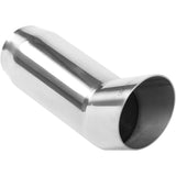 Single Exhaust Tip - 2.25in. Inlet/2.5in. Outlet