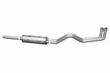 Cat-Back Dual Sport Exhaust System; Aluminized