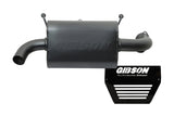 Polaris UTV Single Exhaust System; Black Ceramic