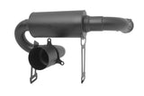 Can-Am UTV Single Exhaust System; Black Ceramic