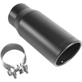 Single Exhaust Tip - 3.5in. Inlet/5in. Outlet