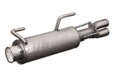 Kawasaki UTV Single Exhaust System; Stainless