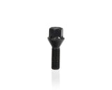 Wheel Bolt M12 x 1.5 x 30mm x 17mm Hex Taper-Seat Black Finish