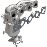 Catalytic Converter with Integrated Exhaust Manifold