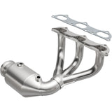 Catalytic Converter with Integrated Exhaust Manifold