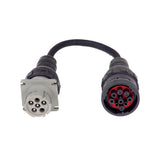 ADAPTER, J1708, 6PIN TO 9PIN