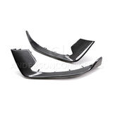 Carbon fiber front bumper inserts for 2015-2020 Ford Mustang Shelby GT350