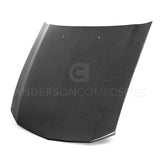 Type-OE carbon fiber hood for 2005-2009 Ford Mustang