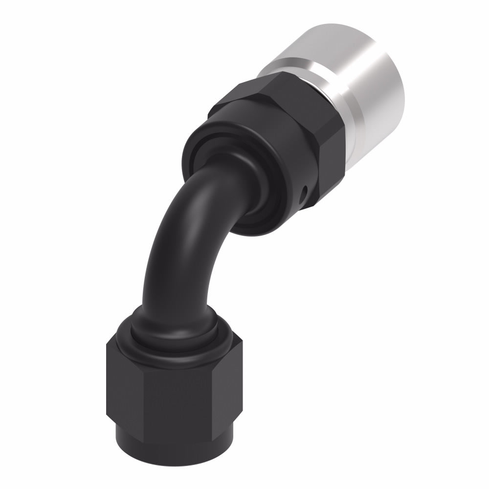 6an StreetLite Crimp Fitting 90-Degree